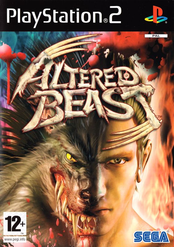 Altered Beast box art for Playstation 2